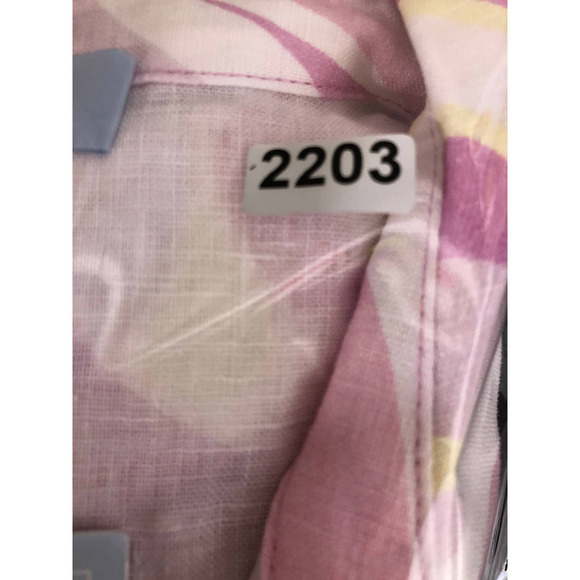 Hill House The Lily Dress Short Sleeves Linen Pink XS NWT - Picture 11 of 11